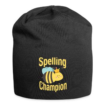 Spelling competition champion - Jersey Beanie - black - Front