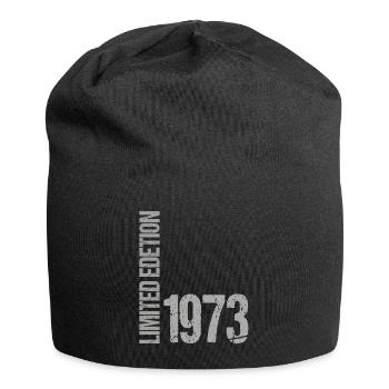 50. Geburtstag Damen Herren 50 Jahre 1973 Lustig - Jersey-Beanie - Schwarz - Vorne