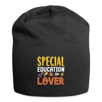 Amoureux de l’éducation spécialisée Enseignants en éducation spécialisée - Bonnet en jersey - noir - Devant