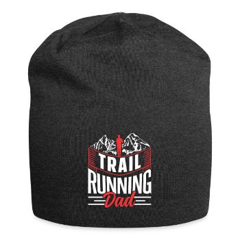 Trail Running Papa Runner Trail Running Race - Bonnet en jersey - charbon - Devant