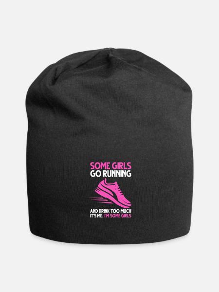 Courir - Bonnet en jersey - noir