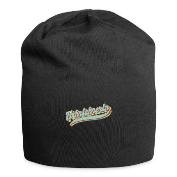 Fahrschule Vintage Fahrlehrerin - Jersey-Beanie - Schwarz - Vorne