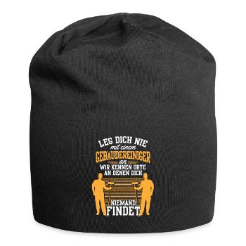 Gebäudereiniger nicht anlegen Fassadenreiniger - Jersey-Beanie - Schwarz - Vorne