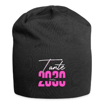 Tante Loading 2030 Babyankündigung Geburt Familien - Jersey-Beanie - Schwarz - Vorne