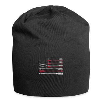 Archery Archer Archer Arrow Gift - Jersey Beanie - black - Front