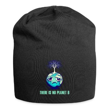 Il n’y a pas de Planète B Earth Day Mission Erde - Bonnet en jersey - noir - Devant