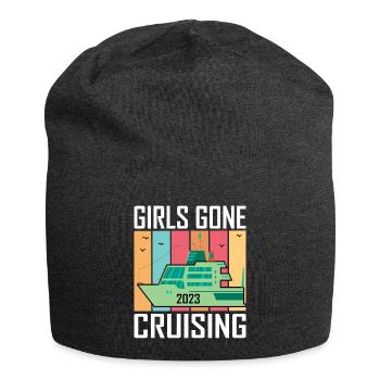 Girls Gone Cruising 2023 Design for Adventure and - Jersey Beanie - charcoal grey - Front