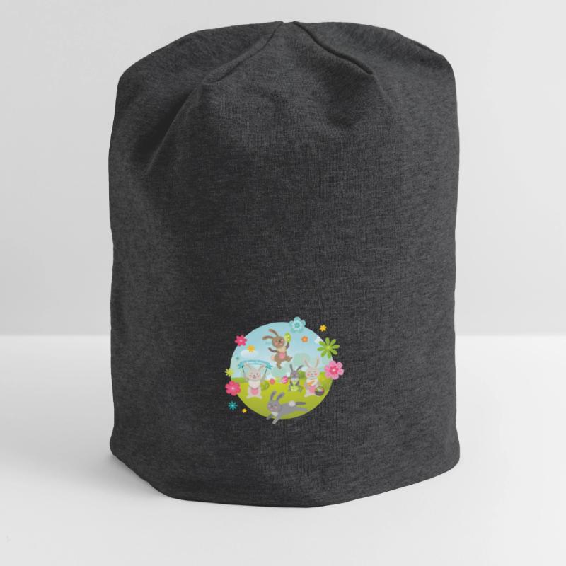 Easter Fun Easter Bunny Easter Kids Jersey Beanie