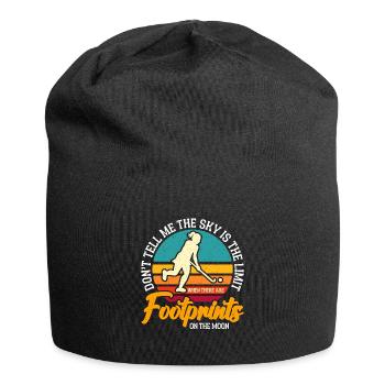 Field Hockey Don't Tell Me The Retro Floor Ball - Jersey Beanie - black - Front