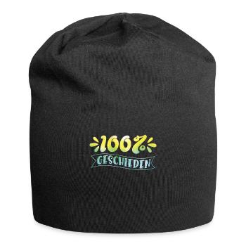 Catégorie de divorce 100% Divorce divorcé - Bonnet en jersey - noir - Devant