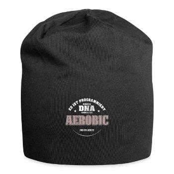 Es ist in meiner DNA ich muss zum AEROBIC - Jersey-Beanie - Schwarz - Vorne