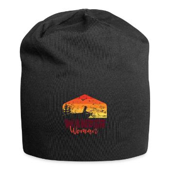 Wander Women in Nature - Jersey Beanie - black - Front
