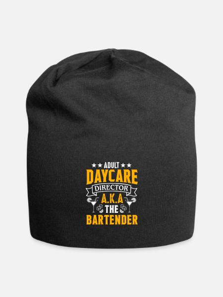 Kellnerin Barkeeper Kellner Barkeeper - Jersey-Beanie - Schwarz