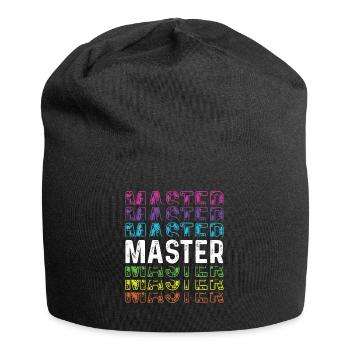 Master Best Expert The Man The Legend - Jersey Beanie - black - Front