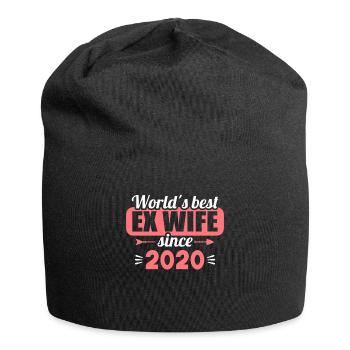 Worlds Best Ex Wife since 2020 Divorce - Jersey Beanie - black - Front