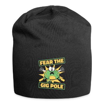 Fear The Gig Pole Toad Tadpole Rainette - Bonnet en jersey - noir - Devant