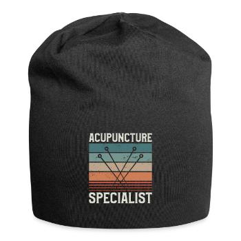 Acupuncture Specialist Acupuncturist - Jersey Beanie - black - Front