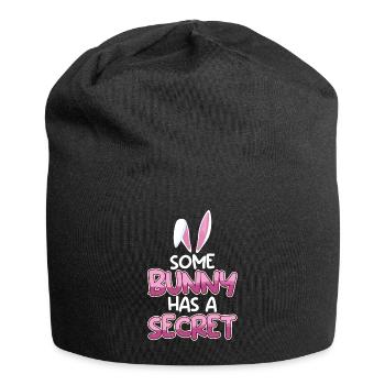Easter Bunny Cute Easter Friend Easter Bunny Easter - Jersey Beanie - black - Front
