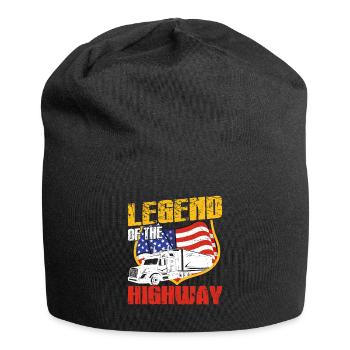 Trucker Legend Of The Highway Truclegend Truck - Jersey-Beanie - Schwarz - Vorne