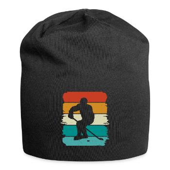 Eishockey Hockey sur glace - Bonnet en jersey - noir - Devant