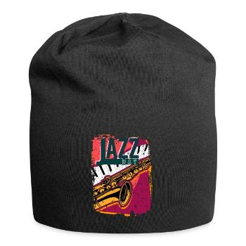 Jazz Music Improvisation Festival - Jersey Beanie - black - Front