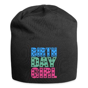 birthday girl - Jersey Beanie - black - Front