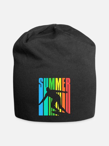 SUMMER Surfin - Jersey-Beanie - Schwarz