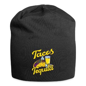 Tacos & Tequila Party Cinco De Mayo - Bonnet en jersey - noir - Devant