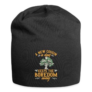 Genealogie Ahnenforschung Ahnenforscher - Jersey-Beanie - Schwarz - Vorne