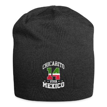 Mexiko - Jersey-Beanie - Anthrazit - Vorne