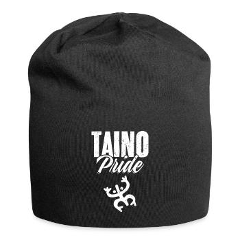 Cool Taino Pride Racines portoricaines A Boricua - Bonnet en jersey - noir - Devant