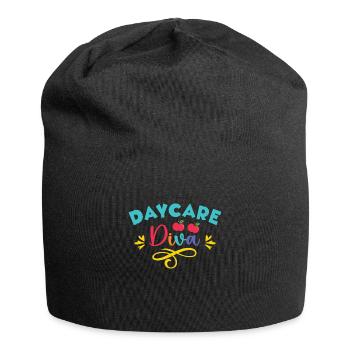 Enseignante éducatrice en éducation de la petite enfance - Bonnet en jersey - noir - Devant