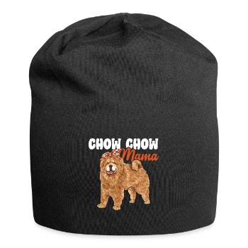 Chow Chow Chien - Bonnet en jersey - noir - Devant