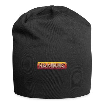 Hamburgerin Hamburger Hamburg - Jersey-Beanie - Schwarz - Vorne