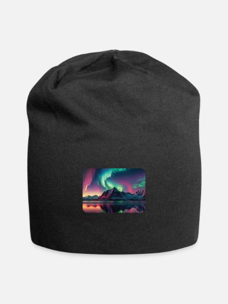 Aurores boréales aurores boréales Aurores boréales - Bonnet en jersey - noir