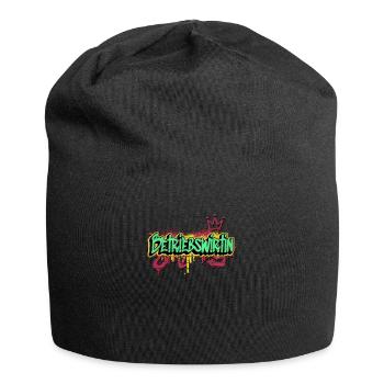 BWL Graffiti-Art Betriebswirtin - Jersey-Beanie - Schwarz - Vorne