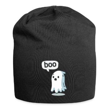 Little Ghost Boo - Jersey Beanie - black - Front