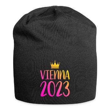 Vienne 2023 Vienne - Bonnet en jersey - noir - Devant