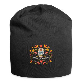 Dia de los Muertos Jour des morts mexicains - Bonnet en jersey - noir - Devant