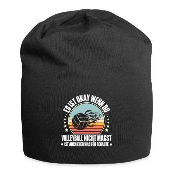 Volleyball - Jersey-Beanie - Schwarz - Vorne