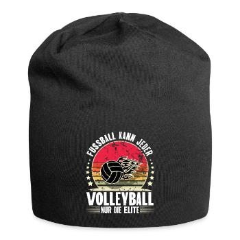 Volleyball - Jersey-Beanie - Schwarz - Vorne