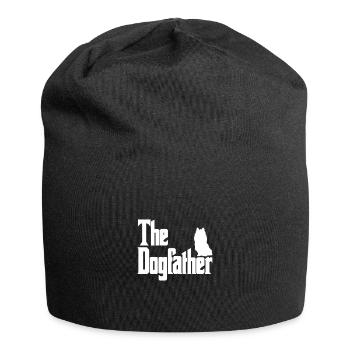 The Dogfather Australian Terrier - Jersey-Beanie - Schwarz - Vorne