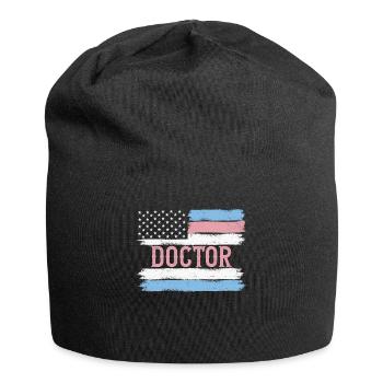 US Pride Médecin Médecin Doc Idée cadeau - Bonnet en jersey - noir - Devant