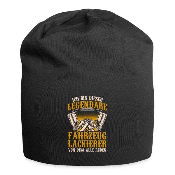 Legendärer Fahrzeuglackierer Lackierer - Jersey-Beanie - Schwarz - Vorne