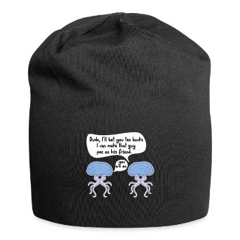 Jellyfish Marine Diving Jellyfish - Jersey Beanie - black - Front
