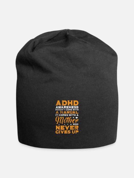 ADHD - Jersey Beanie - black