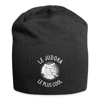 Le Judoka Le Plus Cool Judo - Bonnet en jersey - noir - Devant