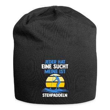 Stand Up Paddeling - Jersey-Beanie - Schwarz - Vorne