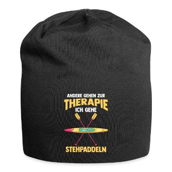 Stand Up Paddeling - Jersey-Beanie - Schwarz - Vorne