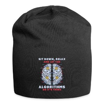 Computer Algorithmus Programmierer Künstliche - Jersey-Beanie - Schwarz - Vorne